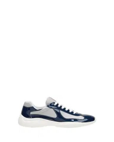 Prada Men's America's Cup Patent Leather Sneakers | Thumbnail 1 Prada Men's America's Cup Patent Leather Sneakers | Thumbnail 1