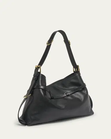 Givenchy Voyou Medium Shoulder Bag in Shiny Leather | Thumbnail 2 Givenchy Voyou Medium Shoulder Bag in Shiny Leather | Thumbnail 2