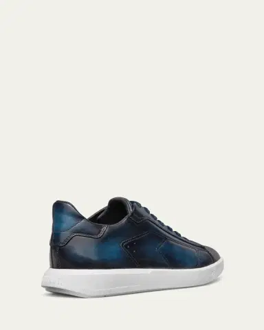 Berluti Men's Stellar Leather Low-Top Sneakers | Thumbnail 5 Berluti Men's Stellar Leather Low-Top Sneakers | Thumbnail 5