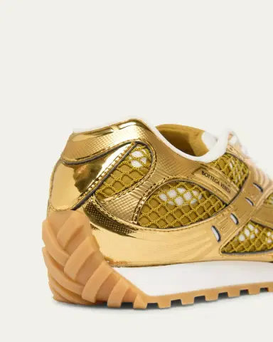 Bottega Veneta Women's Orbit Metallic Net Runner Sneakers | Thumbnail 8 Bottega Veneta Women's Orbit Metallic Net Runner Sneakers | Thumbnail 8