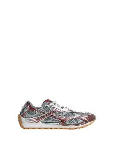 Bottega Veneta Women's Orbit Metallic Net Runner Sneakers | Thumbnail 1 Bottega Veneta Women's Orbit Metallic Net Runner Sneakers | Thumbnail 1