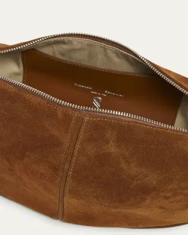 Proenza Schouler Slide Zip Suede Shoulder Bag | Thumbnail 4 Proenza Schouler Slide Zip Suede Shoulder Bag | Thumbnail 4