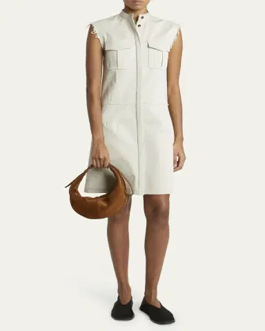 Proenza Schouler Slide Zip Suede Shoulder Bag | Thumbnail 5 Proenza Schouler Slide Zip Suede Shoulder Bag | Thumbnail 5