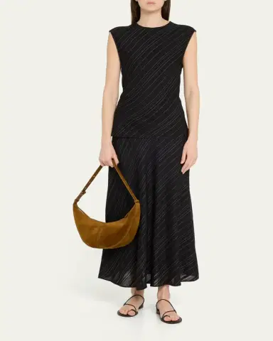 Proenza Schouler Slide Zip Suede Shoulder Bag | Thumbnail 9 Proenza Schouler Slide Zip Suede Shoulder Bag | Thumbnail 9