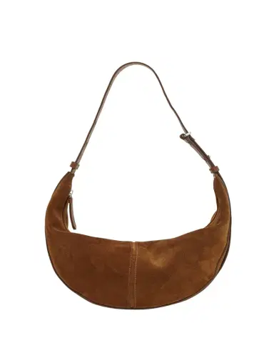 Proenza Schouler Slide Zip Suede Shoulder Bag | Thumbnail 1 Proenza Schouler Slide Zip Suede Shoulder Bag | Thumbnail 1