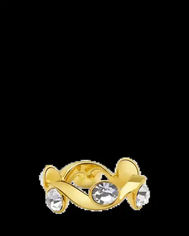 Oscar de la Renta Crystal Wave Ring | Thumbnail 2 Oscar de la Renta Crystal Wave Ring | Thumbnail 2