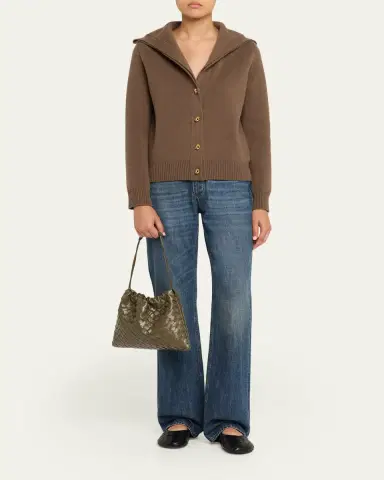 Bottega Veneta Medium Leather Pouch Bag | Thumbnail 13 Bottega Veneta Medium Leather Pouch Bag | Thumbnail 13