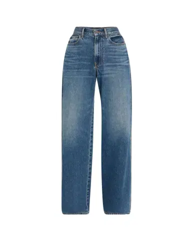 Veronica Beard Kasey Mid-Rise Wide-Leg Jeans | Thumbnail 1 Veronica Beard Kasey Mid-Rise Wide-Leg Jeans | Thumbnail 1