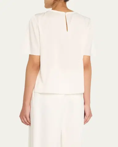 Kobi Halperin Maryl Crewneck Silk Blouse | Thumbnail 7 Kobi Halperin Maryl Crewneck Silk Blouse | Thumbnail 7