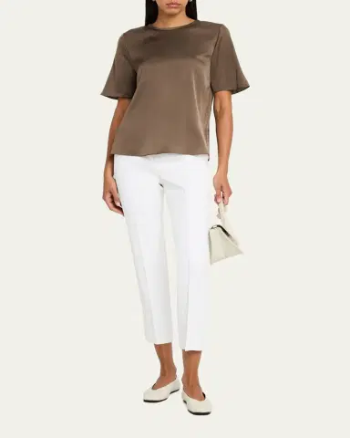 Kobi Halperin Maryl Crewneck Silk Blouse | Thumbnail 10 Kobi Halperin Maryl Crewneck Silk Blouse | Thumbnail 10