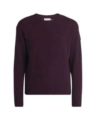 Moncler Men's Wool and Cashmere Crewneck Sweater | Thumbnail 1 Moncler Men's Wool and Cashmere Crewneck Sweater | Thumbnail 1