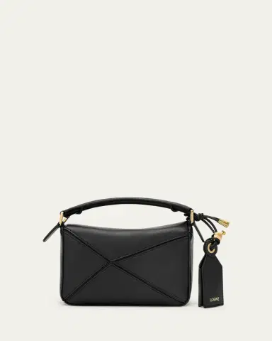 Loewe Puzzle Mini Top-Handle Bag in Nappa Leather | Thumbnail 3 Loewe Puzzle Mini Top-Handle Bag in Nappa Leather | Thumbnail 3