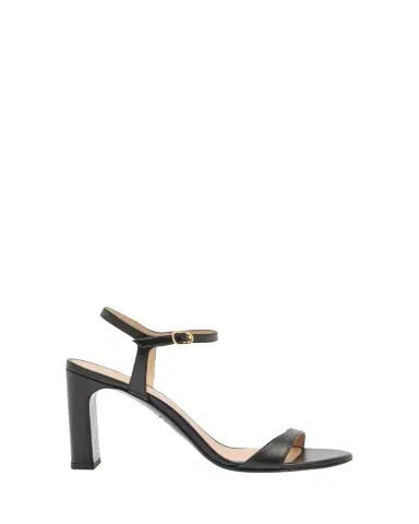 Stuart Weitzman Babette Leather Ankle-Strap Sandals | Thumbnail 1 Stuart Weitzman Babette Leather Ankle-Strap Sandals | Thumbnail 1