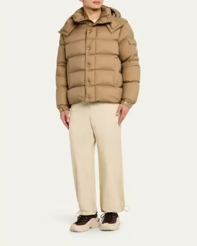 Moncler Men's Maya Hooded Short Down Puffer Jacket | Thumbnail 2 Moncler Men's Maya Hooded Short Down Puffer Jacket | Thumbnail 2