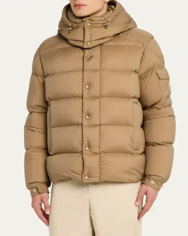 Moncler Men's Maya Hooded Short Down Puffer Jacket | Thumbnail 4 Moncler Men's Maya Hooded Short Down Puffer Jacket | Thumbnail 4