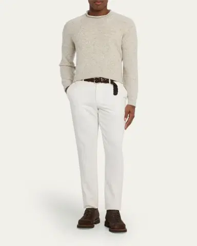Brunello Cucinelli Men's Suede Urban Hiker Boots | Thumbnail 3 Brunello Cucinelli Men's Suede Urban Hiker Boots | Thumbnail 3