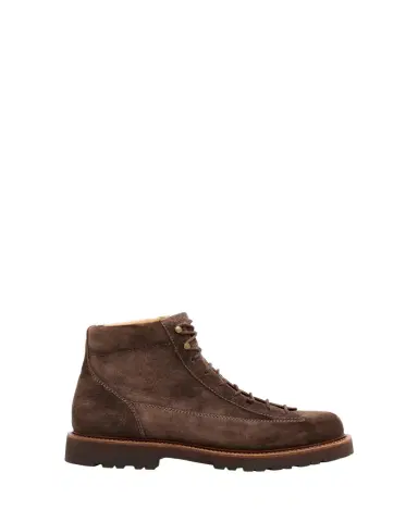 Brunello Cucinelli Men's Suede Urban Hiker Boots | Thumbnail 1 Brunello Cucinelli Men's Suede Urban Hiker Boots | Thumbnail 1