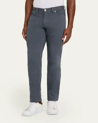 Brioni Men's Cotton Denim Five-Pocket Pants | Thumbnail 4 Brioni Men's Cotton Denim Five-Pocket Pants | Thumbnail 4