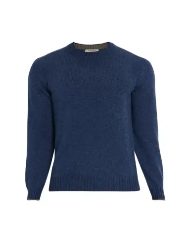 Fioroni Men's Cashmere Knit Crewneck Sweater | Thumbnail 1 Fioroni Men's Cashmere Knit Crewneck Sweater | Thumbnail 1
