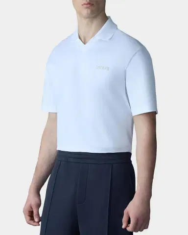 Mackage Men's Marco Cotton Polo Shirt | Thumbnail 4 Mackage Men's Marco Cotton Polo Shirt | Thumbnail 4