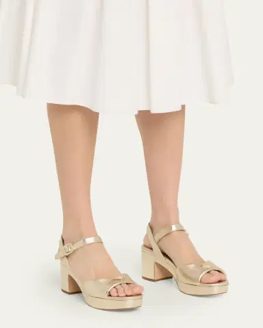 Prada Soft Nappa Ankle Strap Platform Sandals | Thumbnail 6 Prada Soft Nappa Ankle Strap Platform Sandals | Thumbnail 6