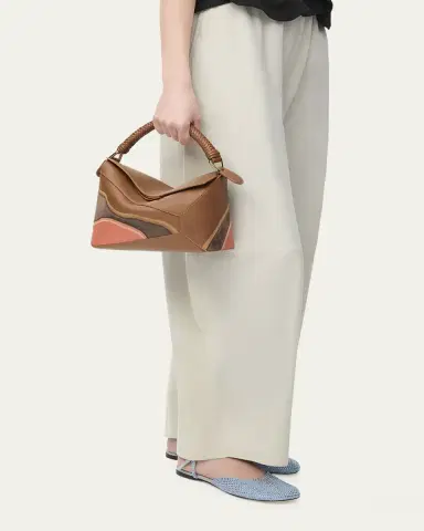 Loewe Puzzle Edge Small Top-Handle Bag in Nappa Leather | Thumbnail 4 Loewe Puzzle Edge Small Top-Handle Bag in Nappa Leather | Thumbnail 4