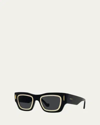 Loewe Signature Square Acetate Sunglasses | Thumbnail 2 Loewe Signature Square Acetate Sunglasses | Thumbnail 2