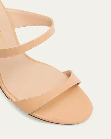 Stuart Weitzman Nudist Patent Leather Dual-Strap Sandals | Thumbnail 5 Stuart Weitzman Nudist Patent Leather Dual-Strap Sandals | Thumbnail 5