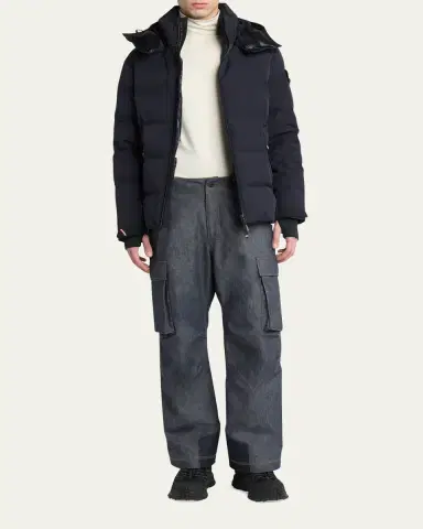 Moncler Grenoble Men's Stretch Nylon Montgetech Puffer Jacket | Thumbnail 2 Moncler Grenoble Men's Stretch Nylon Montgetech Puffer Jacket | Thumbnail 2