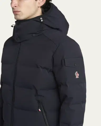 Moncler Grenoble Men's Stretch Nylon Montgetech Puffer Jacket | Thumbnail 5 Moncler Grenoble Men's Stretch Nylon Montgetech Puffer Jacket | Thumbnail 5