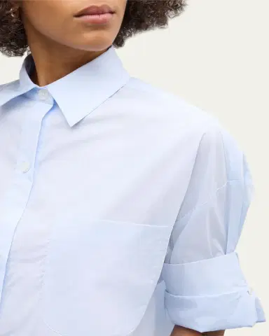 TWP Next Ex Cropped Shirt in Superfine Cotton | Thumbnail 13 TWP Next Ex Cropped Shirt in Superfine Cotton | Thumbnail 13