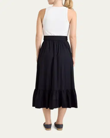 Cinq à Sept Zayla Two-Tone Midi Dress | Thumbnail 3 Cinq à Sept Zayla Two-Tone Midi Dress | Thumbnail 3