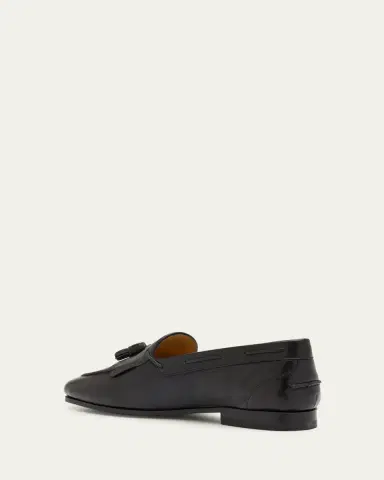 Bally Men's Parthan Kiltie Buffalo Leather Tassel Loafers | Thumbnail 4 Bally Men's Parthan Kiltie Buffalo Leather Tassel Loafers | Thumbnail 4