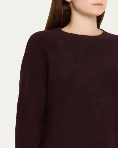 MAJESTIC FILATURES Fuzzy Ultra-Soft Crewneck Sweater | Thumbnail 9 MAJESTIC FILATURES Fuzzy Ultra-Soft Crewneck Sweater | Thumbnail 9
