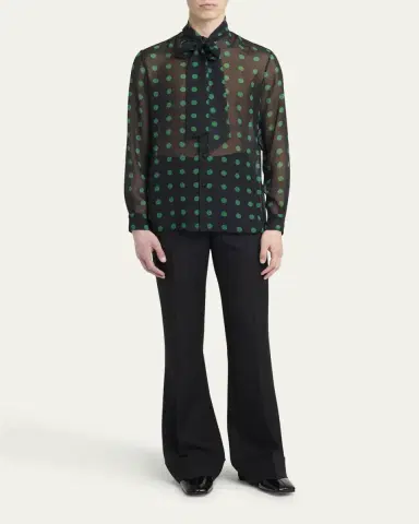 Valentino Garavani Men's Glovely Patent Zip Ankle Boots | Thumbnail 3 Valentino Garavani Men's Glovely Patent Zip Ankle Boots | Thumbnail 3