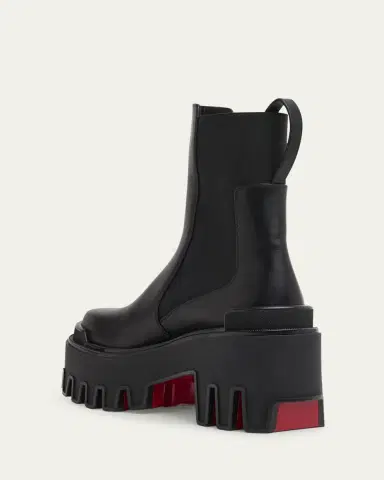 Christian Louboutin 80mm Marcharcroc Platform Leather Chelsea Boots | Thumbnail 2 Christian Louboutin 80mm Marcharcroc Platform Leather Chelsea Boots | Thumbnail 2