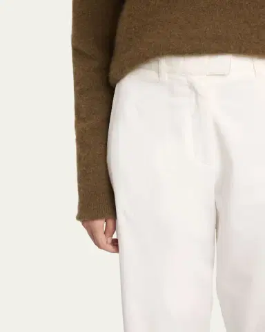 THE ROW Neriah Cotton-Cashmere Straight-Leg Pants | Thumbnail 5 THE ROW Neriah Cotton-Cashmere Straight-Leg Pants | Thumbnail 5