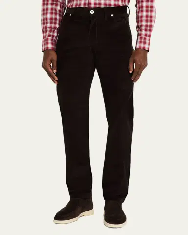 Brioni Men's Pinwale 5-Pocket Pants | Thumbnail 4 Brioni Men's Pinwale 5-Pocket Pants | Thumbnail 4