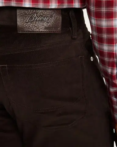 Brioni Men's Pinwale 5-Pocket Pants | Thumbnail 5 Brioni Men's Pinwale 5-Pocket Pants | Thumbnail 5