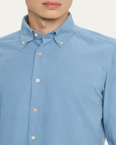100Hands Men's Micro-Wale Cotton Corduroy Button-Down Shirt | Thumbnail 5 100Hands Men's Micro-Wale Cotton Corduroy Button-Down Shirt | Thumbnail 5