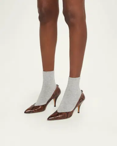 Miu Miu Python-Printed Leather Pumps | Thumbnail 2 Miu Miu Python-Printed Leather Pumps | Thumbnail 2