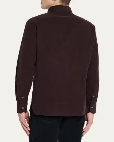 100Hands Men's Micro-Wale Cotton Corduroy Button-Down Shirt | Thumbnail 3 100Hands Men's Micro-Wale Cotton Corduroy Button-Down Shirt | Thumbnail 3