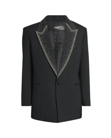 AMIRI Men's Sequin Peak Lapel Oversized Blazer | Thumbnail 1 AMIRI Men's Sequin Peak Lapel Oversized Blazer | Thumbnail 1