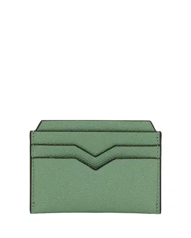 Valextra Men's V-Slot Leather Card Case | Thumbnail 1 Valextra Men's V-Slot Leather Card Case | Thumbnail 1