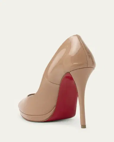 Christian Louboutin 120mm Lady Z Patent Leather Peep-Toe Pumps | Thumbnail 2 Christian Louboutin 120mm Lady Z Patent Leather Peep-Toe Pumps | Thumbnail 2