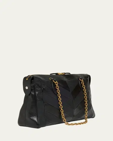 Valentino Garavani Panthea Medium Patchwork Chevron Shoulder Bag | Thumbnail 3 Valentino Garavani Panthea Medium Patchwork Chevron Shoulder Bag | Thumbnail 3