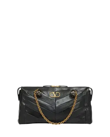 Valentino Garavani Panthea Medium Patchwork Chevron Shoulder Bag | Thumbnail 1 Valentino Garavani Panthea Medium Patchwork Chevron Shoulder Bag | Thumbnail 1
