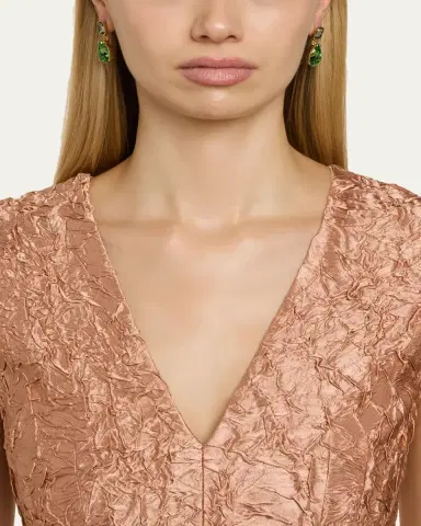 Oscar de la Renta Crystal Drop Earrings | Thumbnail 2 Oscar de la Renta Crystal Drop Earrings | Thumbnail 2