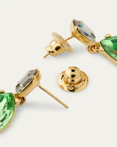 Oscar de la Renta Crystal Drop Earrings | Thumbnail 4 Oscar de la Renta Crystal Drop Earrings | Thumbnail 4
