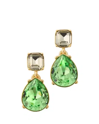 Oscar de la Renta Crystal Drop Earrings | Thumbnail 1 Oscar de la Renta Crystal Drop Earrings | Thumbnail 1
